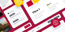 Composants du design system La Région