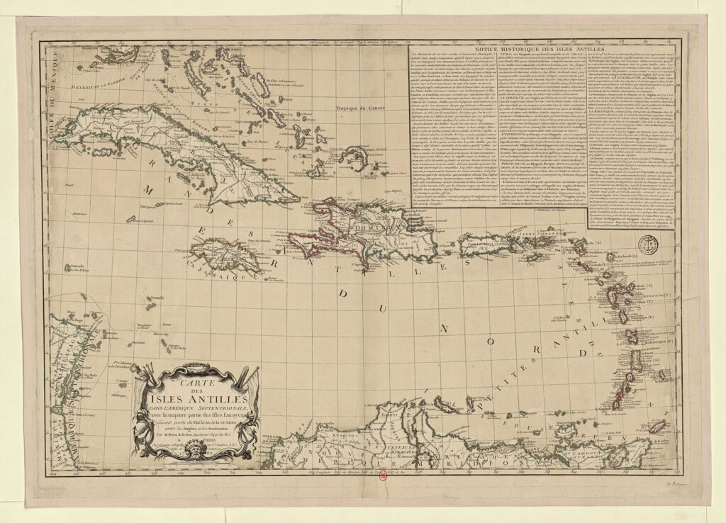 Les Antilles françaises sont composées d’îles, îlets et îlots