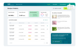 Ecrans du calculateur Ilex Environnement