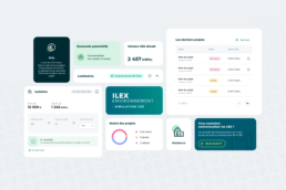 Composants de l'interface du calculateur Ilex Environnement