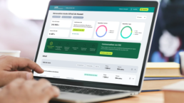 Calculateur CEE Ilex Environnement sur un laptop