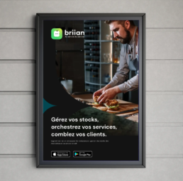Affiche publicitaire Briian