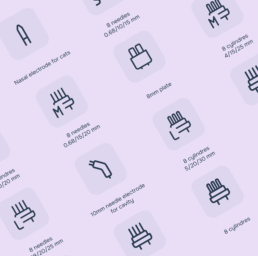 Icones des electrodes ElectroVet