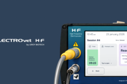 Visuel de l'appareil et de l'interface de ElectroVet