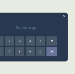Clavier numérique electroVet